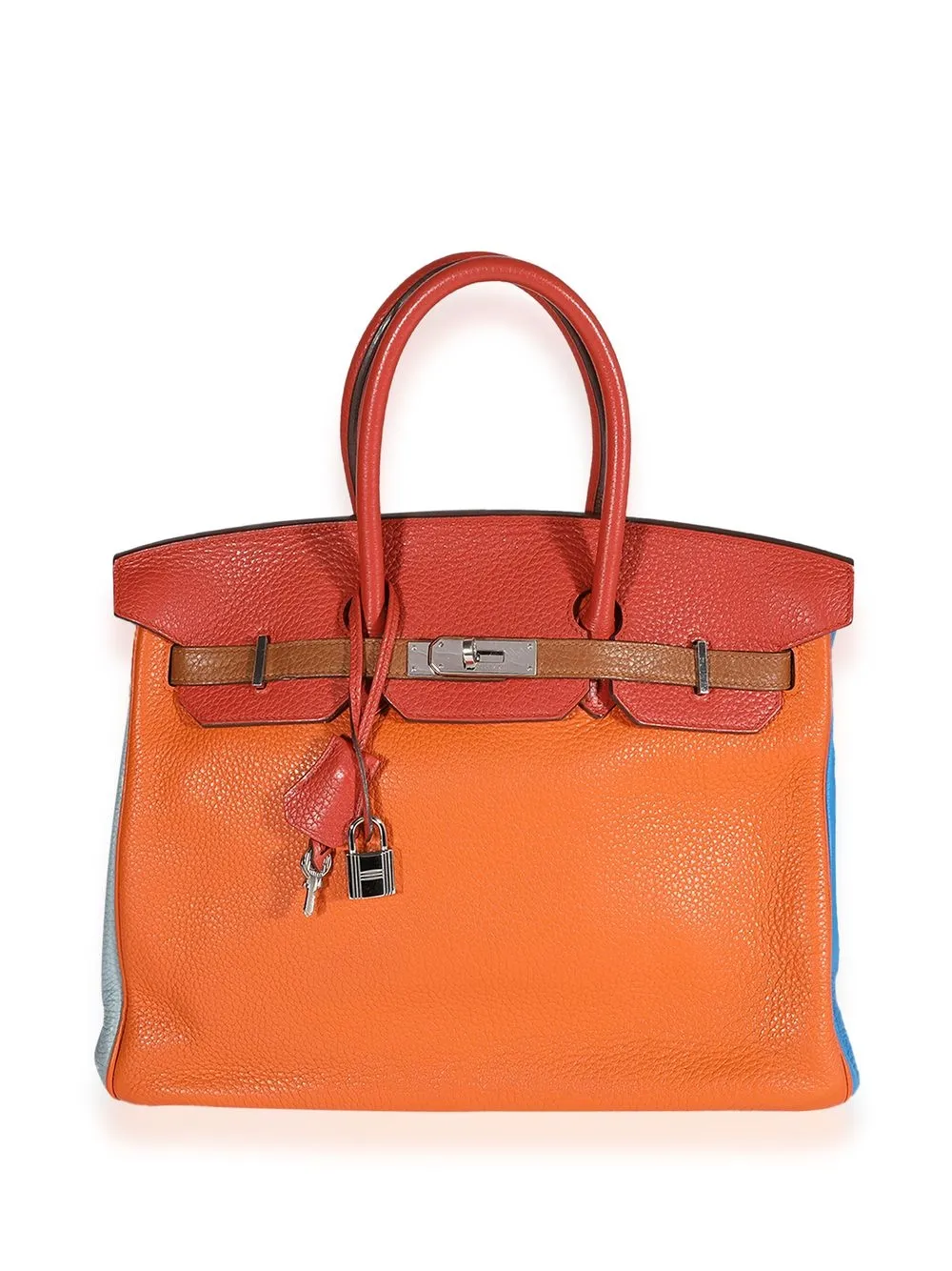 

Hermès bolsa de mano Birkin 35 pre-owned - Naranja