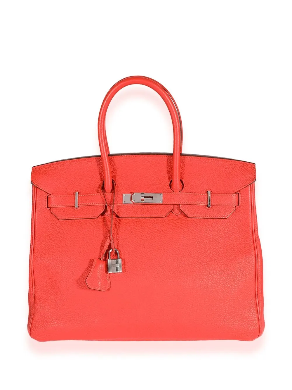 

Hermès bolsa de mano Birkin 35 pre-owned - Rojo