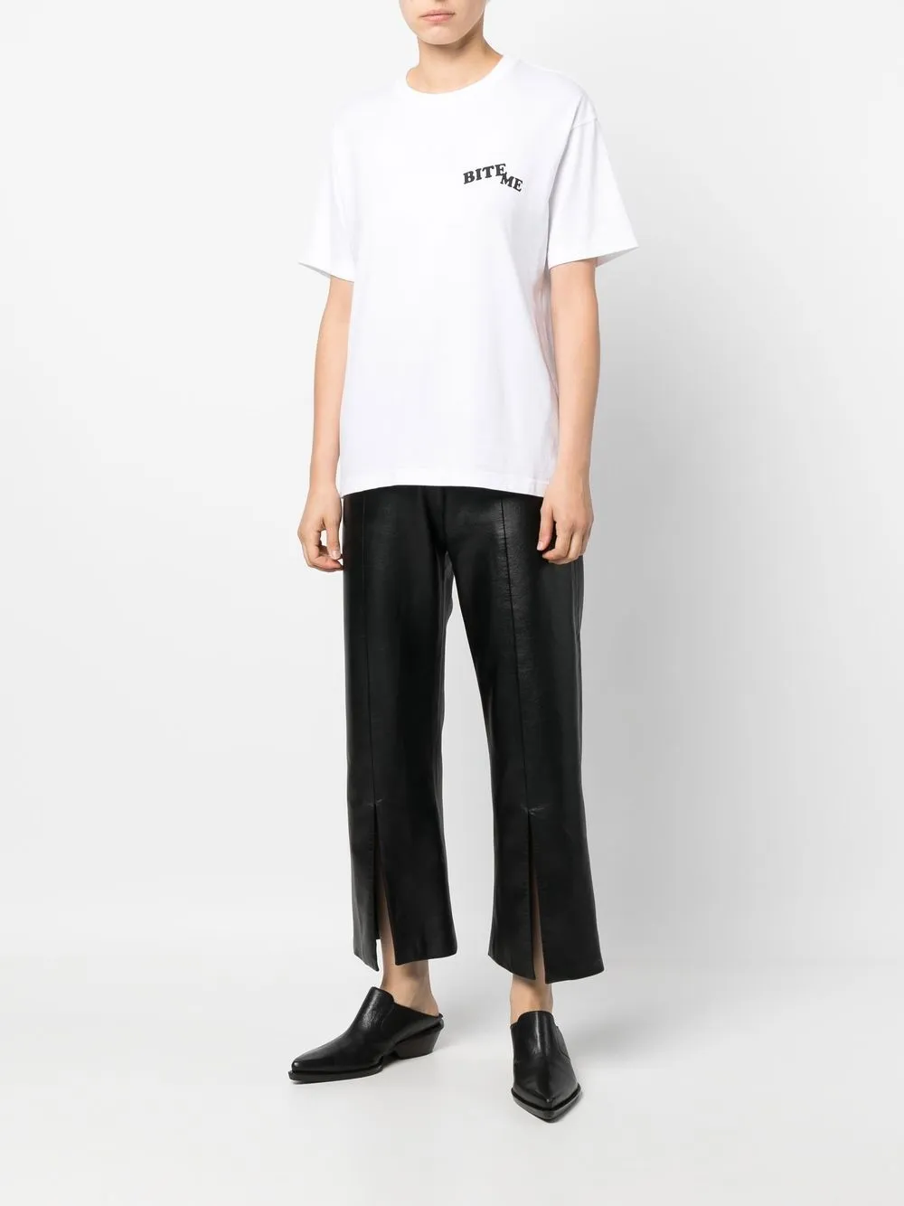  Undercover T Shirt Mit Grafischem Print   Weiß 