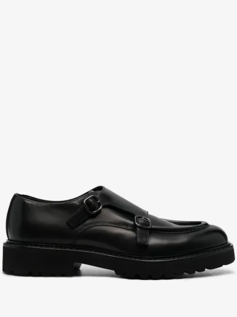 Doucal's zapatos monk con doble hebilla