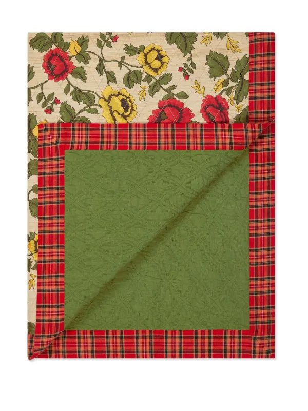 Gucci floral-print Quilted Blanket | Red | FARFETCH