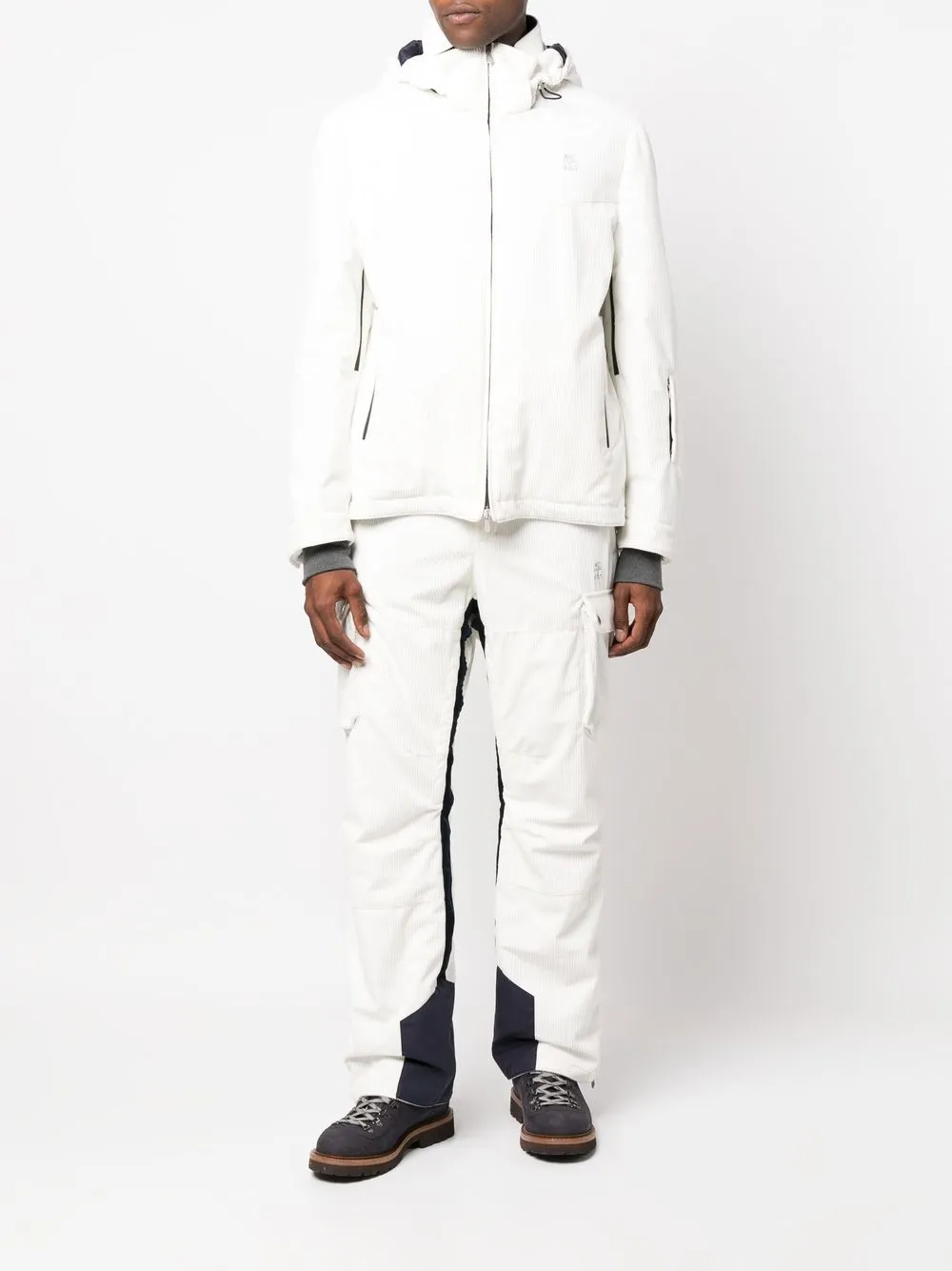 Brunello Cucinelli hooded corduroy jacket | Lightweight Jackets | Image 2