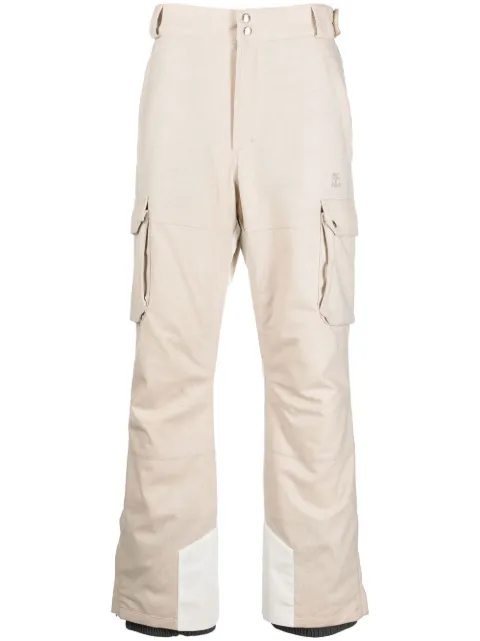 Brunello Cucinelli high-waisted cargo trousers