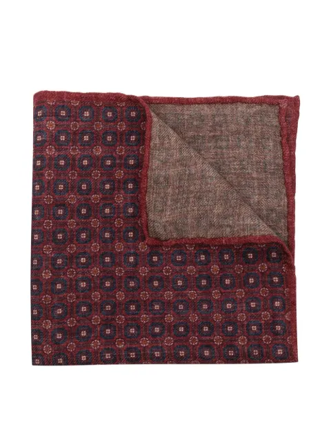 Brunello Cucinelli pañuelo con estampado gráfico