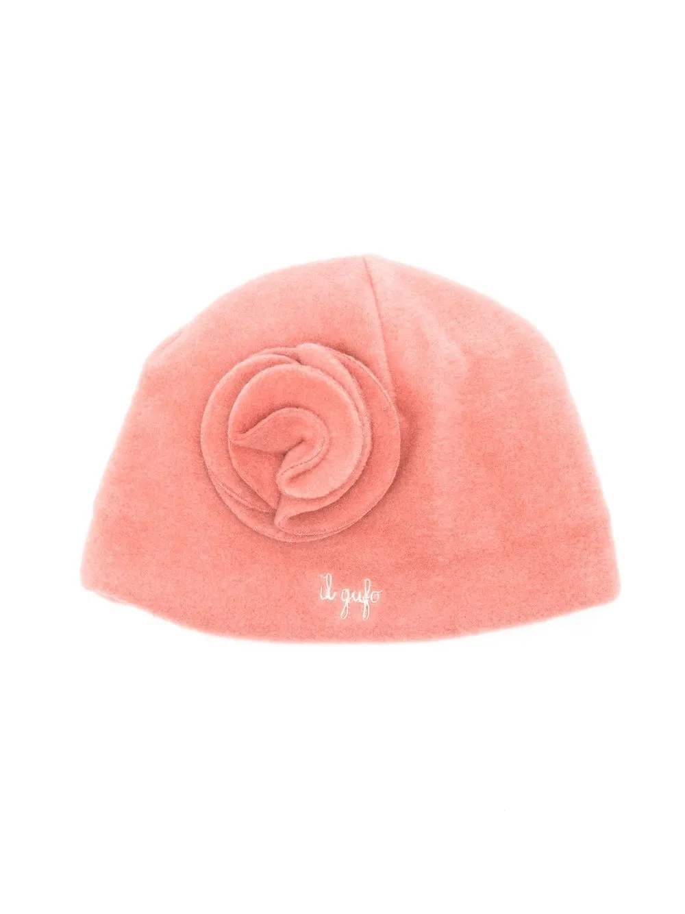 

Il Gufo sombrero con aplique floral - Rosado