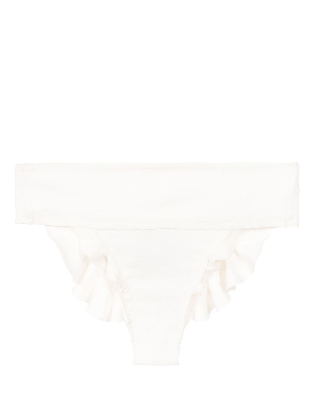 Clube Bossa Jasper High-waist Bikini Bottoms In White