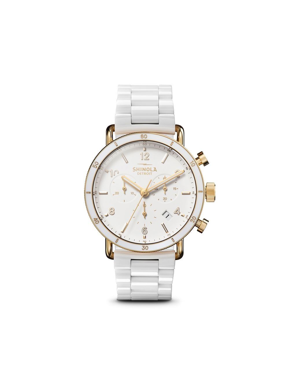 Shop Shinola The Canfield Sport 40mm In Weiss