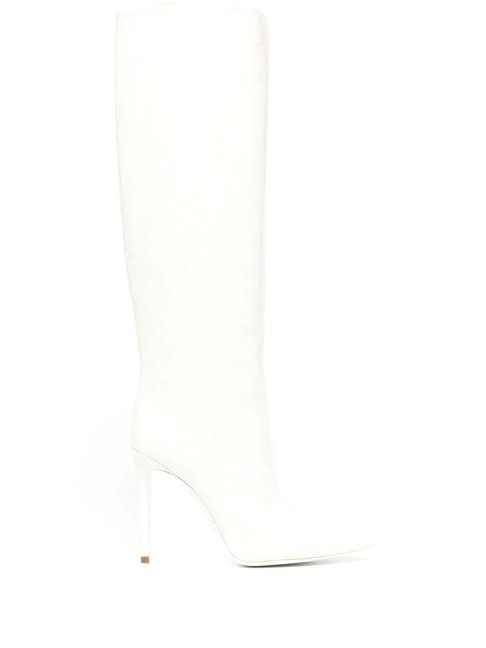 

Paris Texas knee-high leather boots - Neutrals