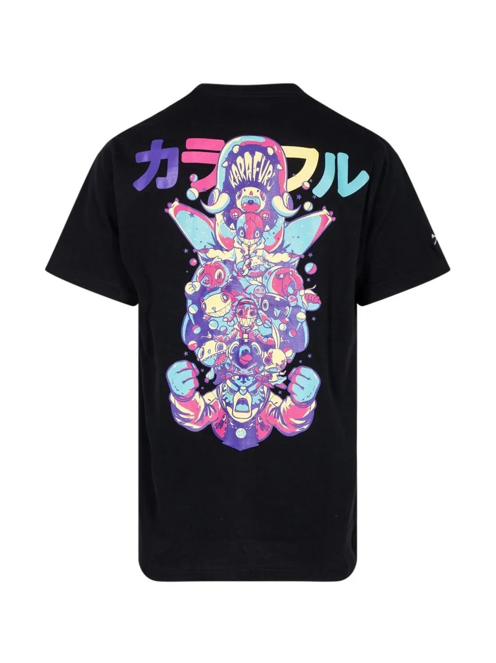 KARAFURU T-shirt met logoprint Zwart