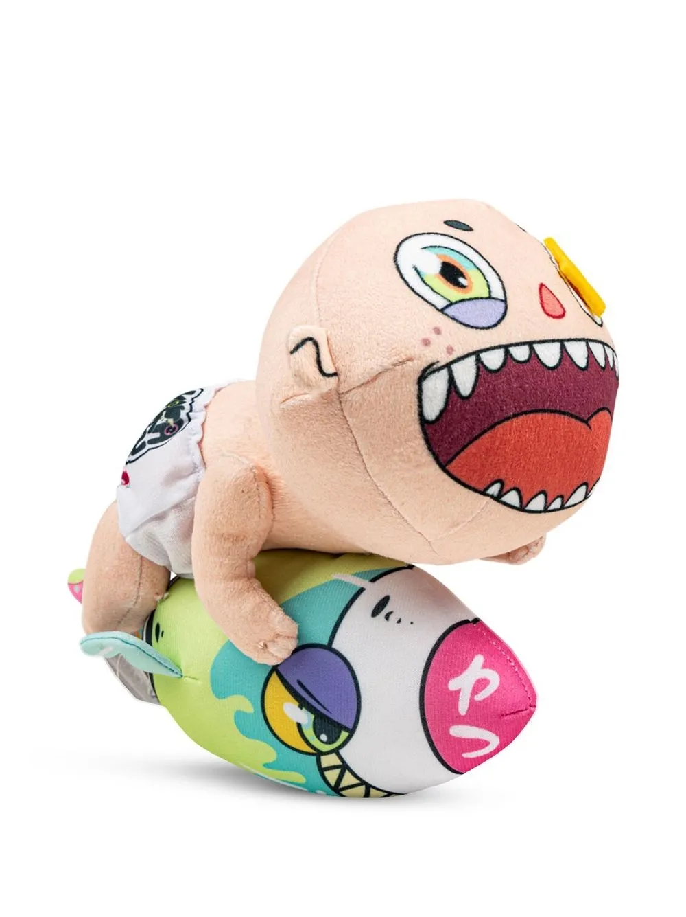 Karafuru Mozu + Rocket Plushie In Neutrals