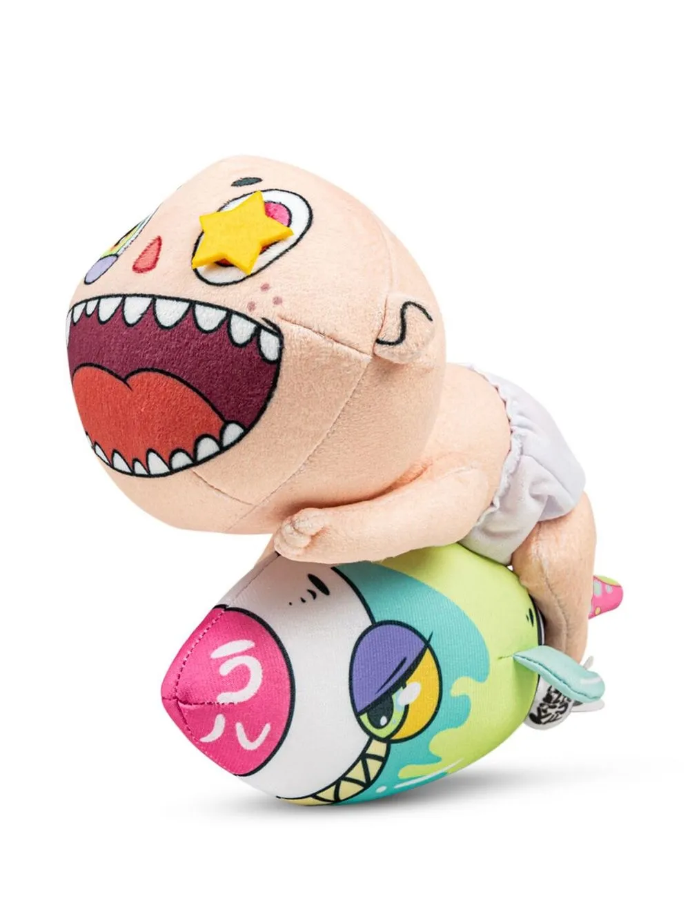 Karafuru Mozu + Rocket Plushie In Neutrals
