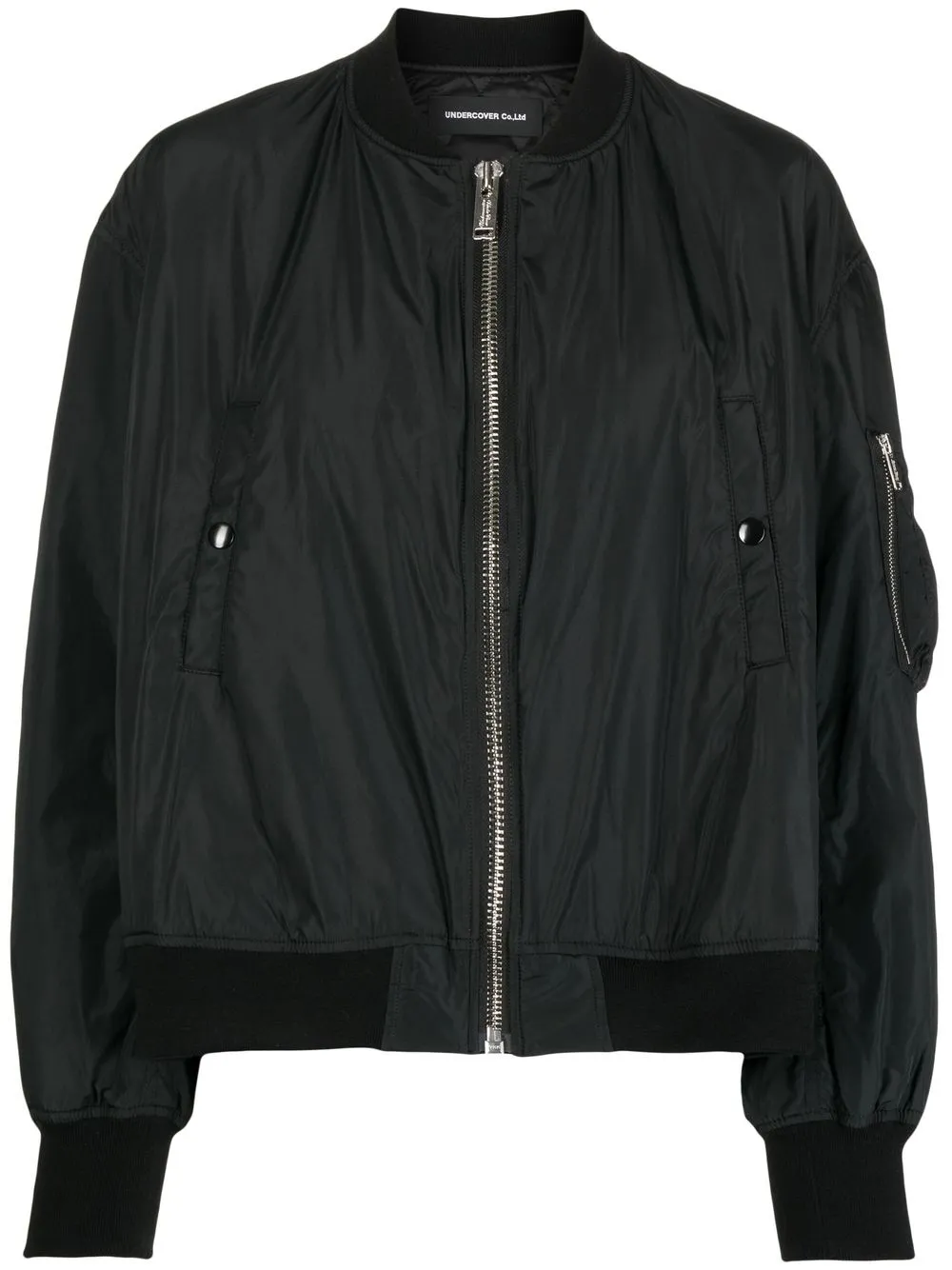 

Undercover chamarra bomber con diseño bordado - Negro