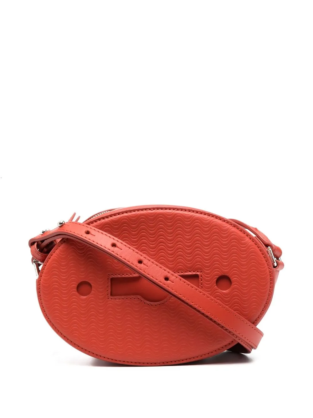 

Zanellato bolsa crossbody ovalada - Rojo