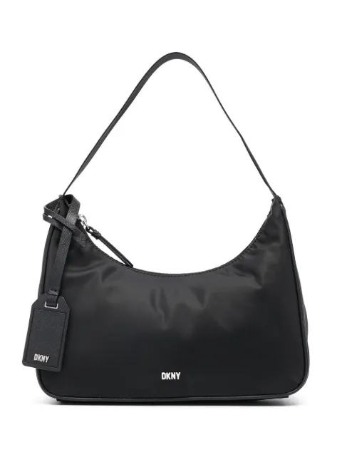 DKNY logo-plaque shoulder bag 