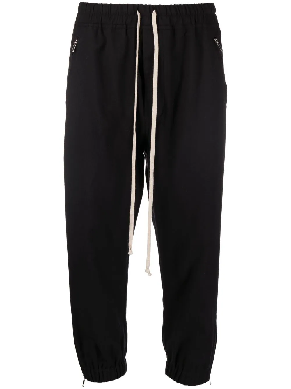 

Rick Owens pantalones con cordones en la pretina - Negro