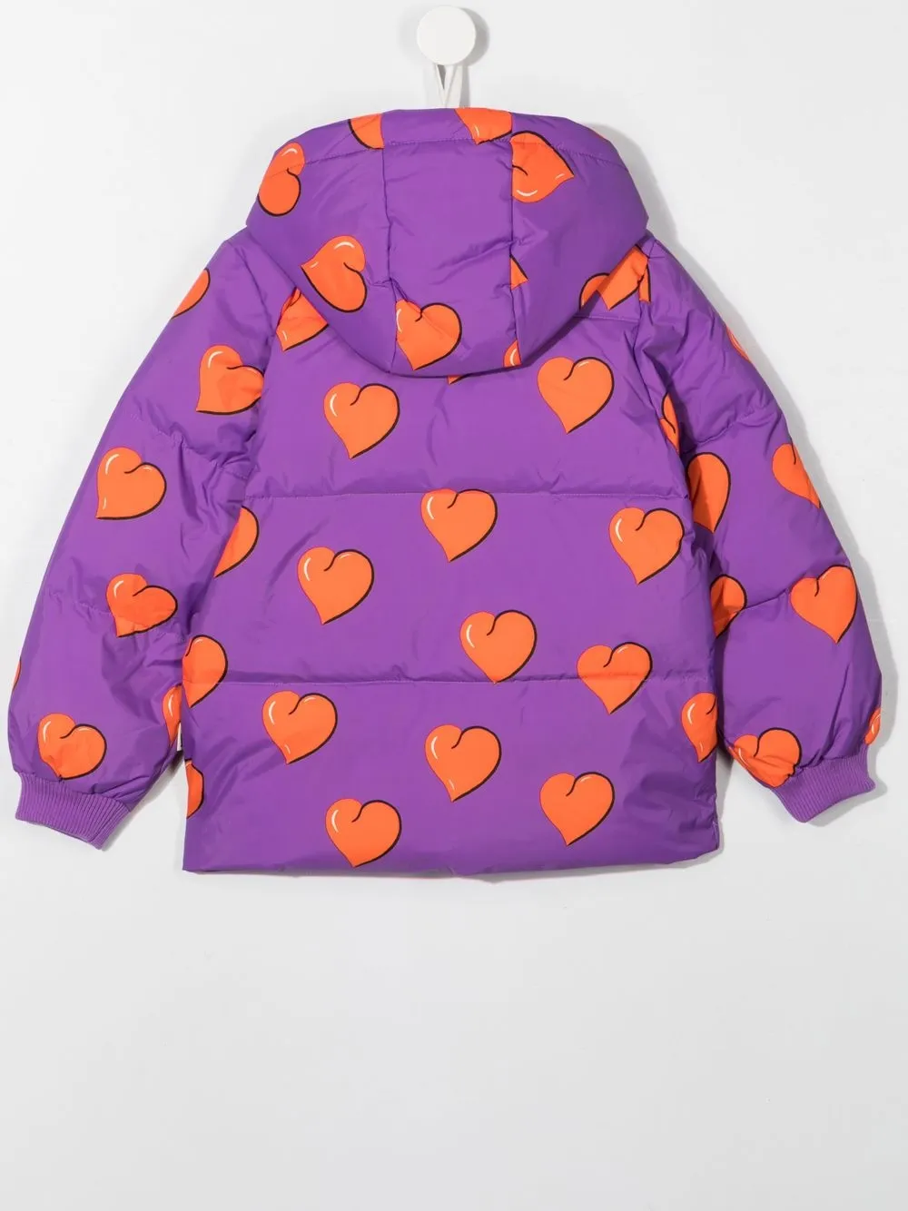 Mini Rodini Jack met hartprint - Paars