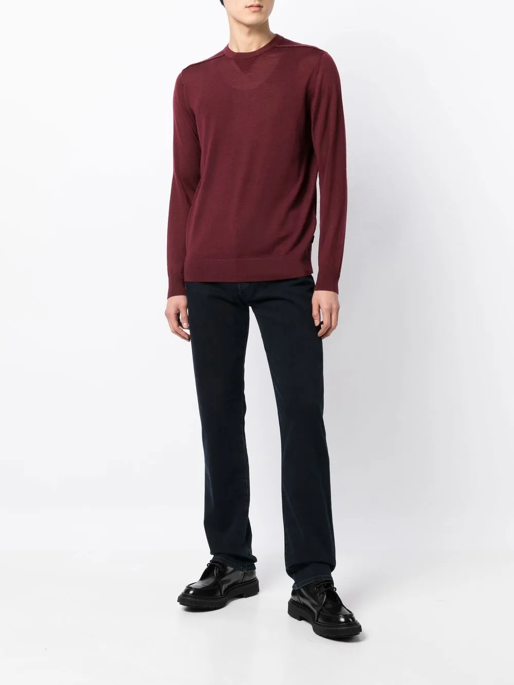 Emporio Armani Gebreide trui - Rood
