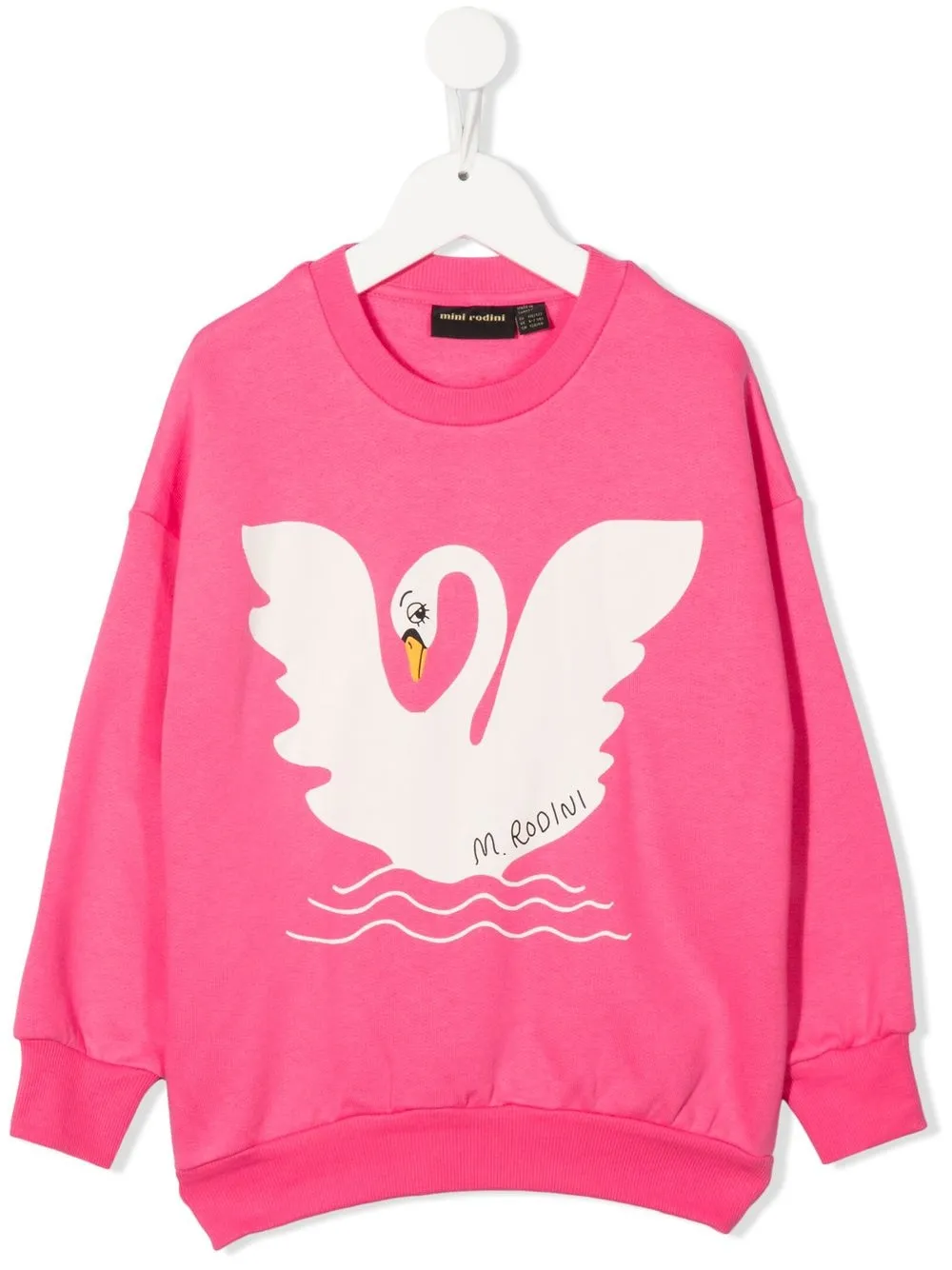 

Mini Rodini sudadera con estampado gráfico - Rosado