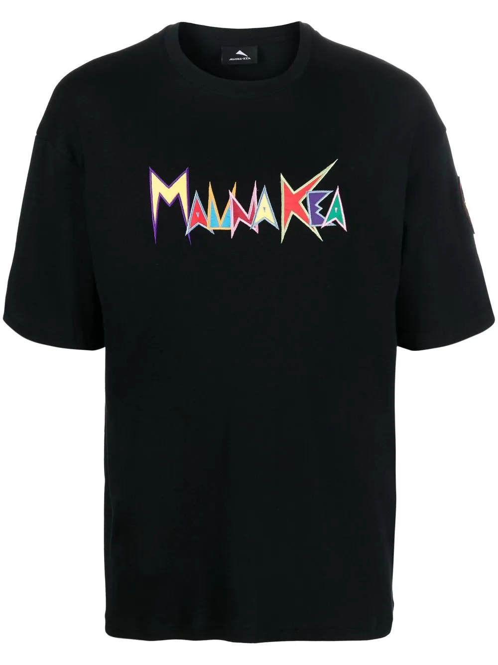 

Mauna Kea playera manga corta con logo estampado - Negro