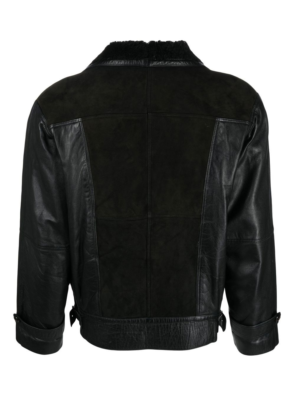 Pre-owned A.n.g.e.l.o. Vintage Cult 羊皮夹克（1980年代典藏款） In Black