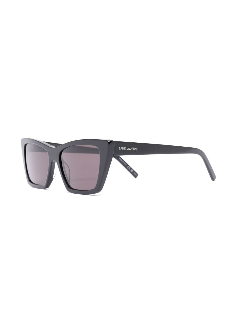 Saint Laurent Eyewear Zonnebril met cat-eye montuur - Zwart