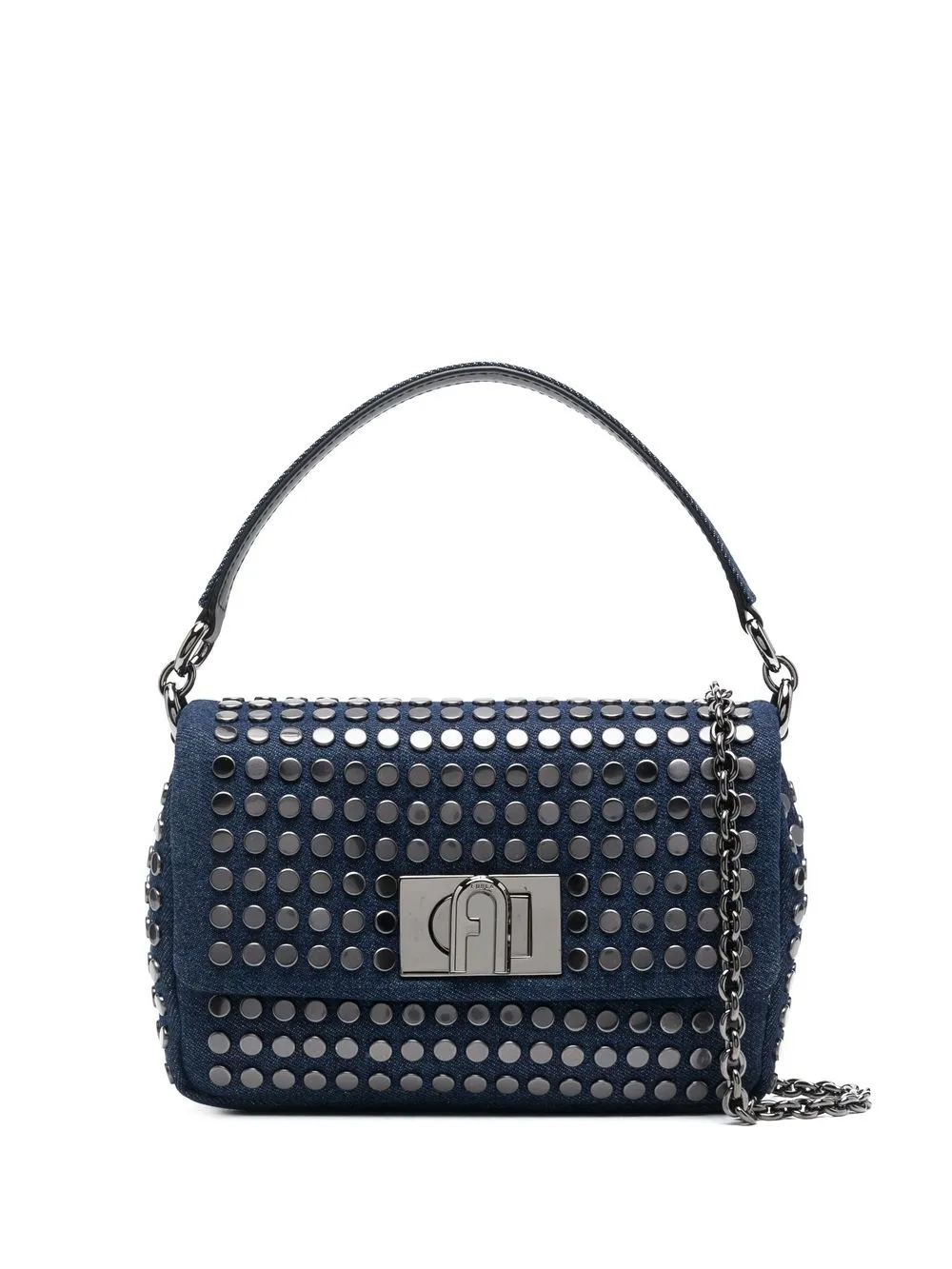 

Furla bolsa crossbody 1927 con apliques - Azul