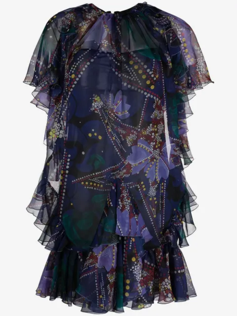DSQUARED2 ruffle-detail mini dress