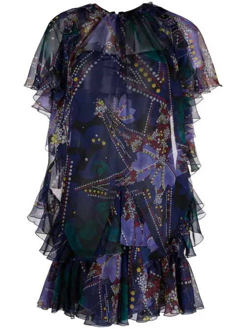Robe courte à volants - DSQUARED2 - Modalova