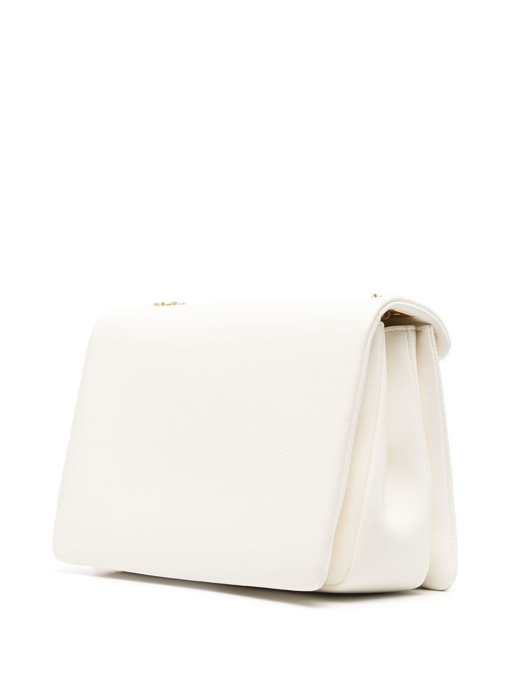 Shop Valentino Rockstud-detail Shoulder Bag In Neutrals