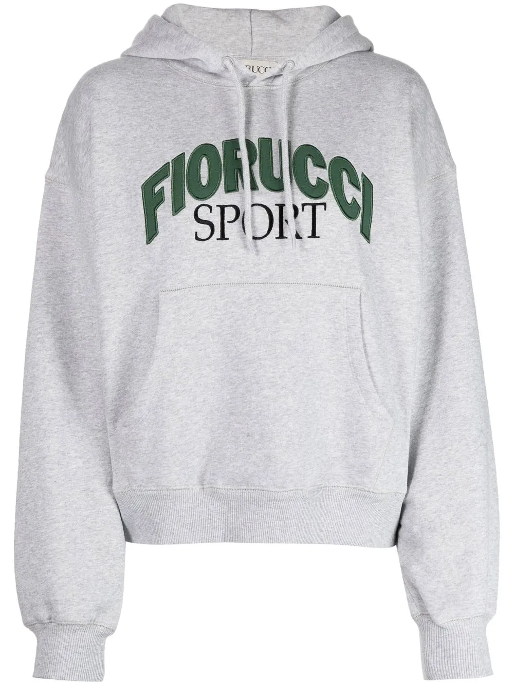 

Fiorucci hoodie con logo estampado - Gris