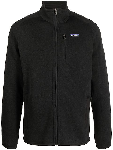 Patagonia Fleecejacke mit Logo-Patch