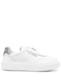 Karl Lagerfeld Maxi Kup monogram sneakers - White