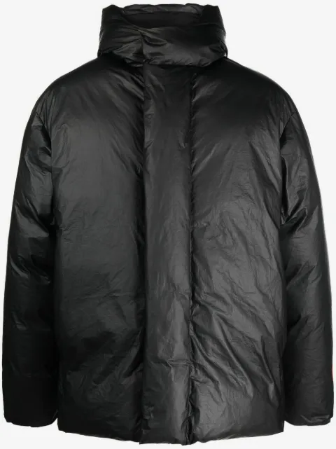Heron Preston Donsjack met capuchon