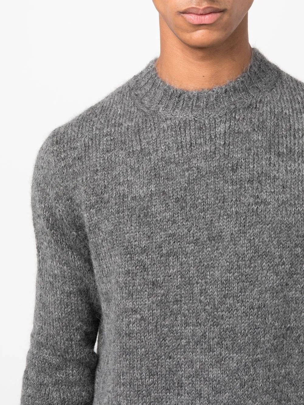 Jil Sander クルーネック プルオーバー | グレー | FARFETCH JP
