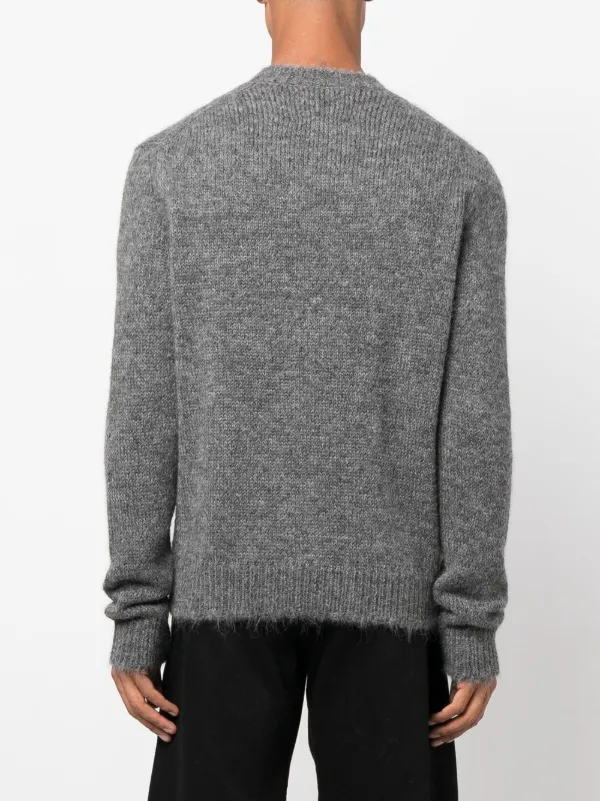 Jil Sander クルーネック プルオーバー | グレー | FARFETCH JP