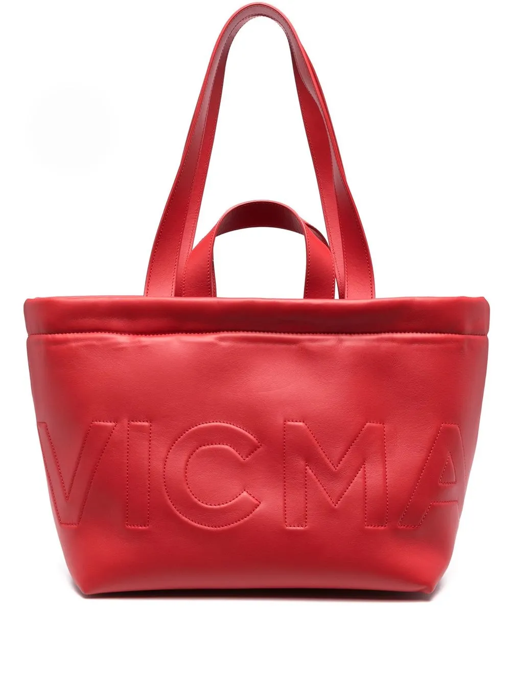 

Vic Matie tote con logo bordado - Rojo