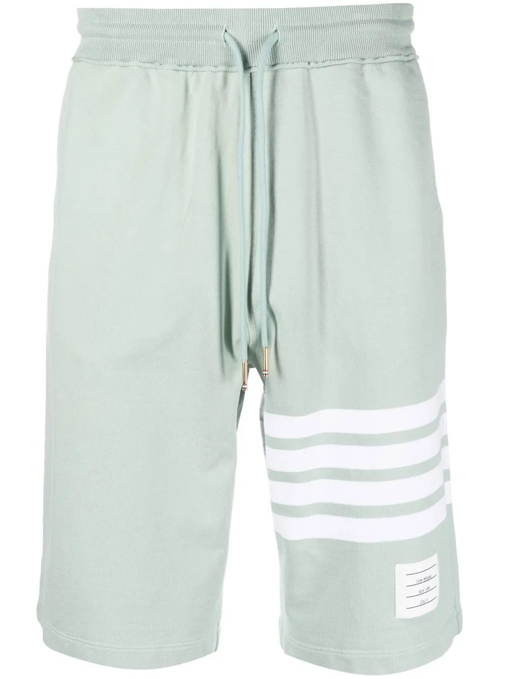 

Thom Browne 4-bar stripe track shorts - Green