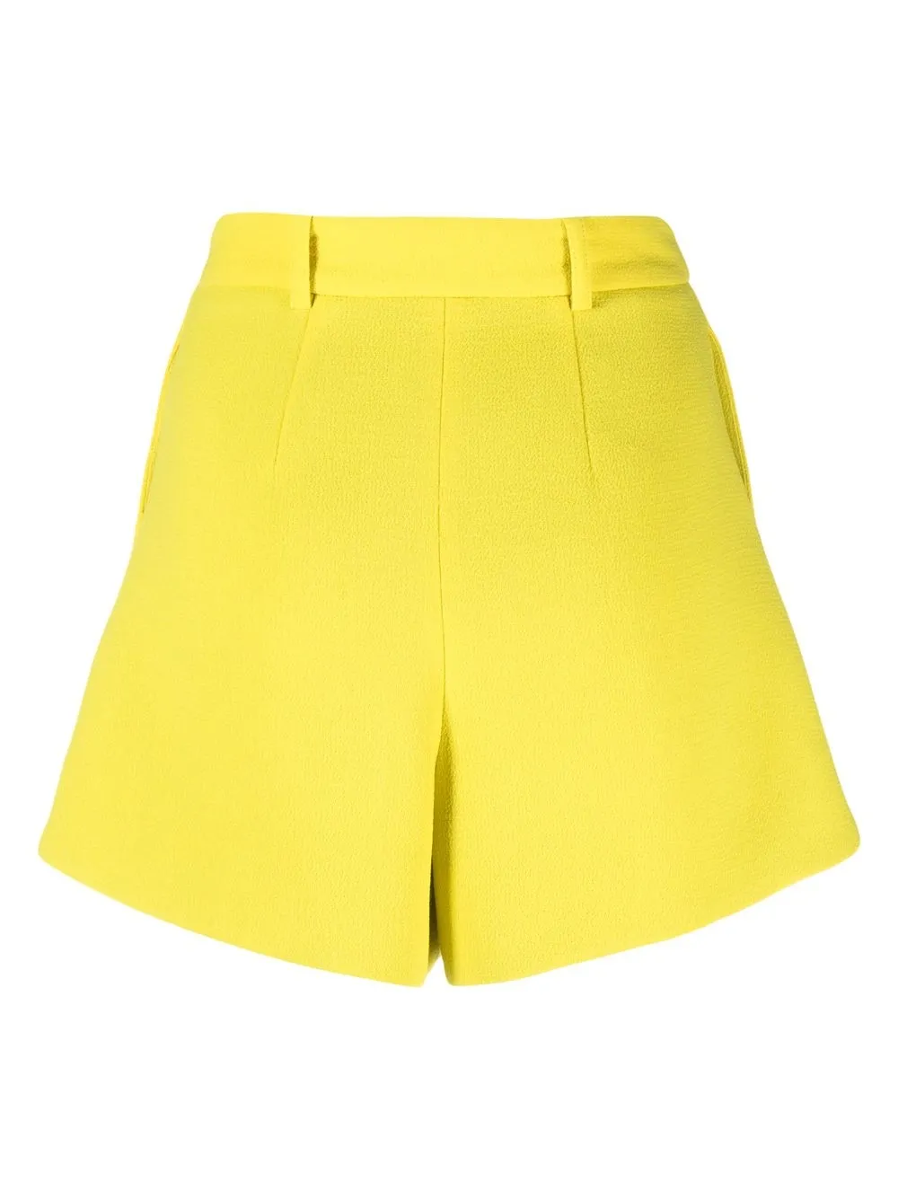 Pleat-Detail Tailored Shorts