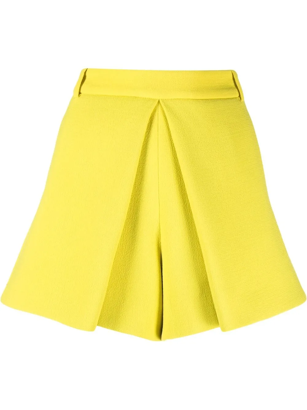 

Alexandre Vauthier shorts de vestir con pinzas - Amarillo