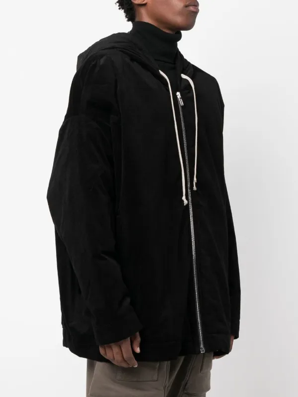 Rick Owens DRKSHDW Drawstring Hoodie Jacket - Farfetch