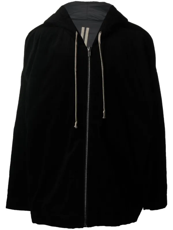 Rick Owens DRAWSTRING HOODIE PARKA