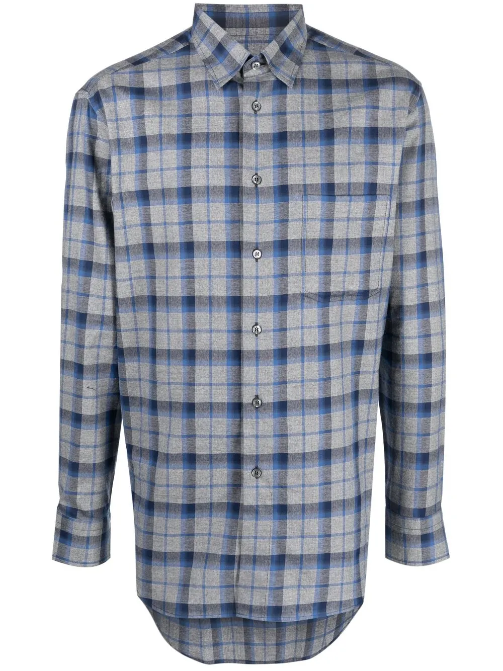 Brioni button-up Flannel Shirt - Farfetch