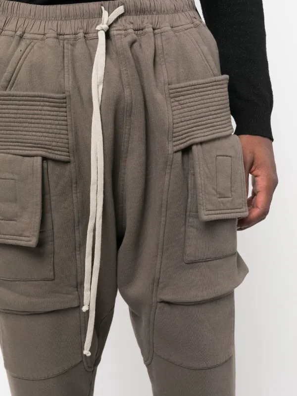 Rick Owens DRKSHDW Cotton Cargo Trousers - Farfetch