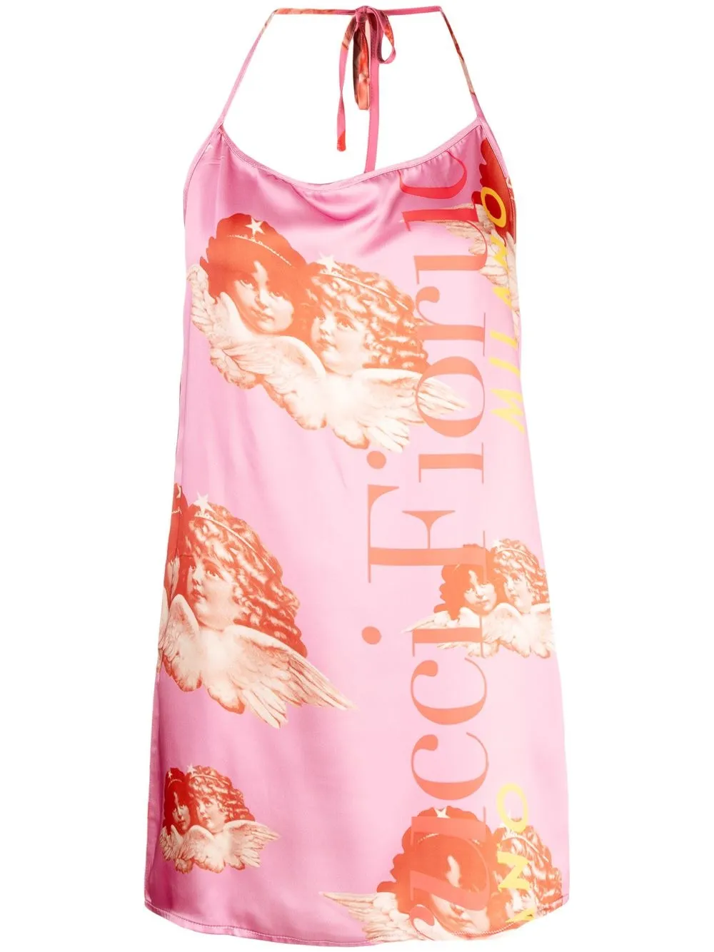 

Fiorucci Milano Angels mini slip dress - Pink