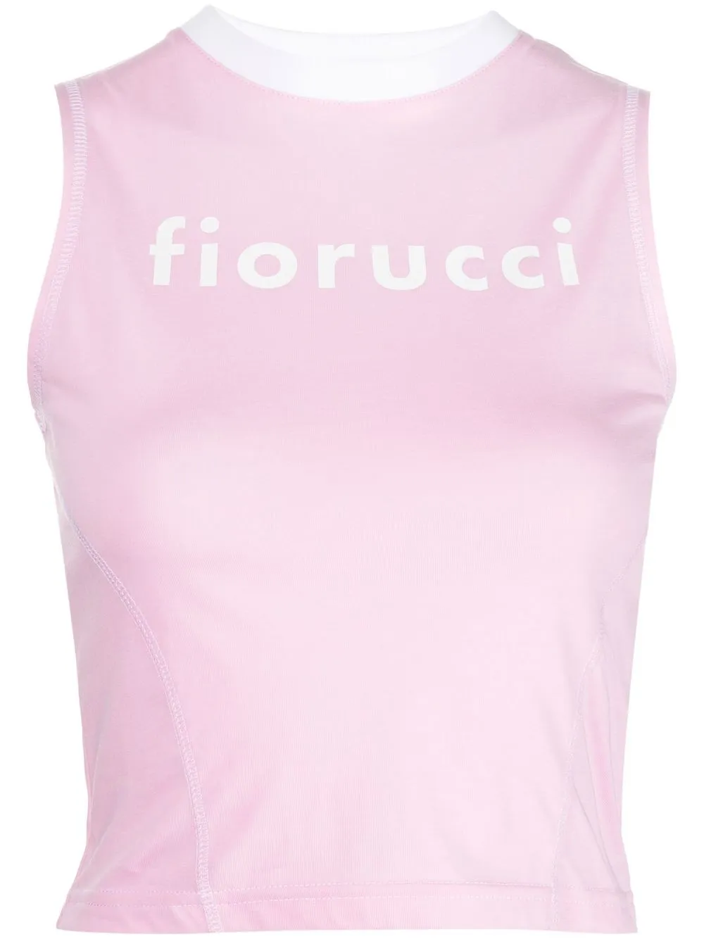 

Fiorucci playera con logo estampado - Rosado