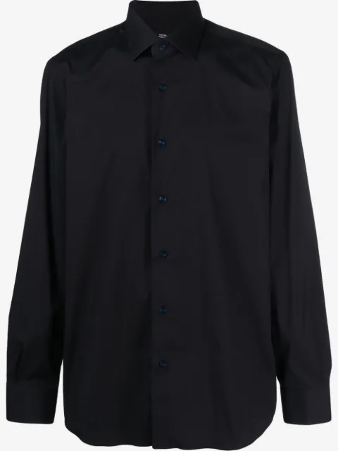 Barba long-sleeved cotton shirt