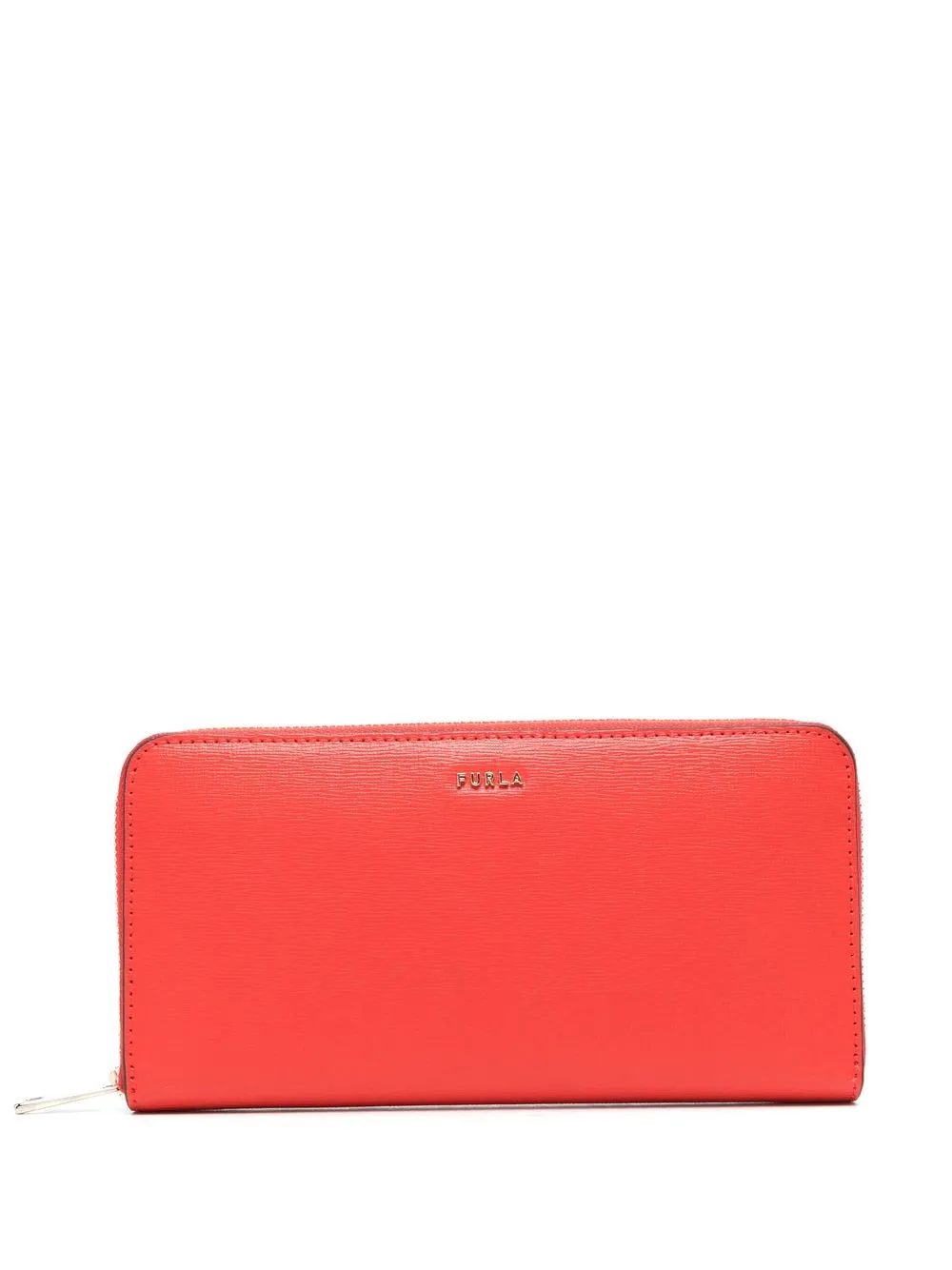 

Furla cartera con cierre y logo - Rojo