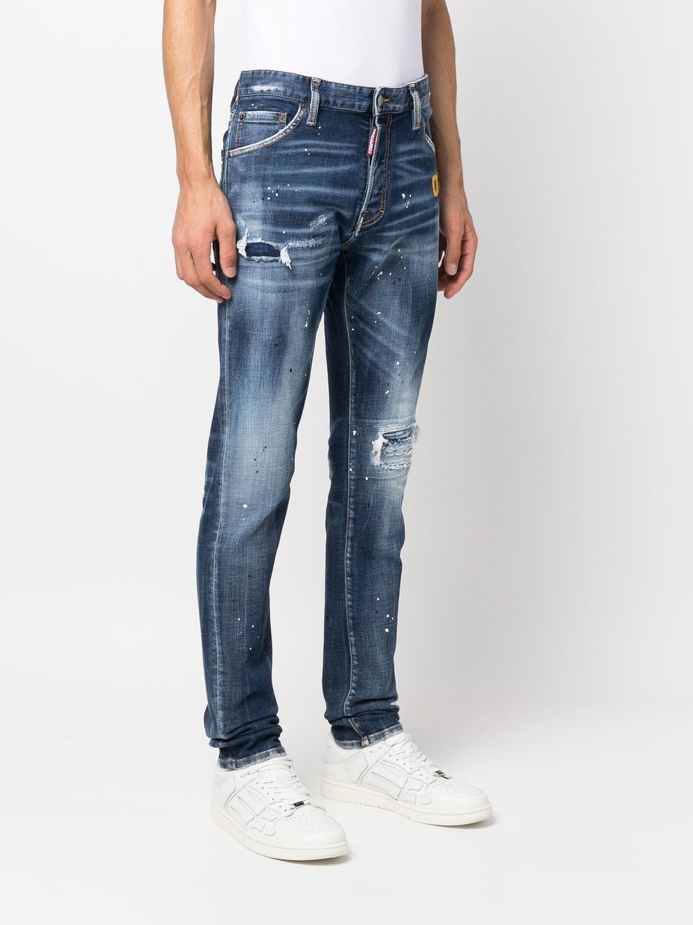 DSQUARED2 distressed slim-fit jeans Men