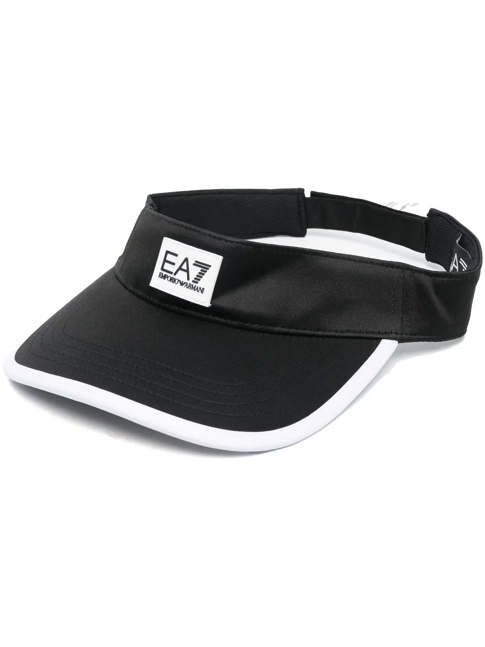 

Ea7 Emporio Armani visera con parche del logo - Negro