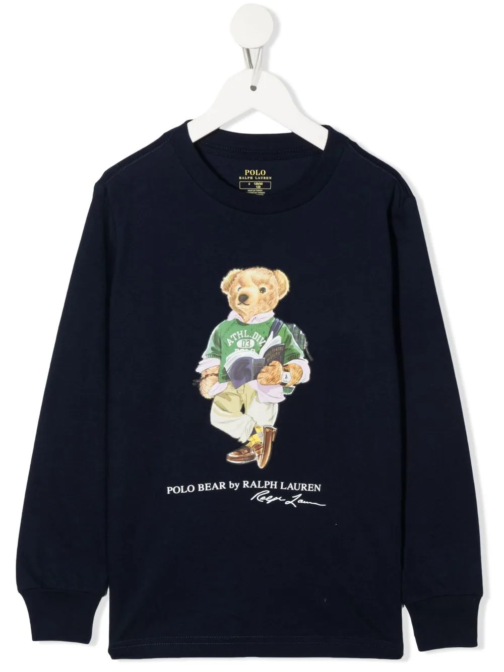 

Ralph Lauren Kids playera con logo bordado - Azul